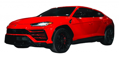 Red Lamborghini Urus For Rent in Houston