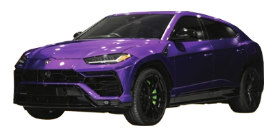 Purple Lamborghini Urus for Rent Houston