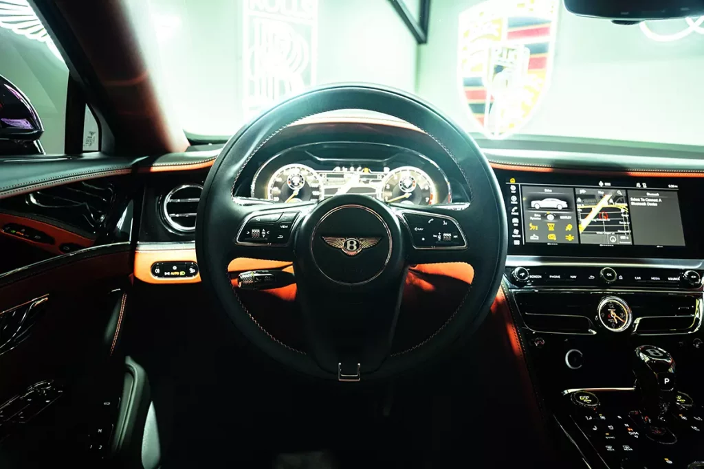 Bentley Flying Spur For Rent in Houston 7