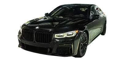 Black 2022 BMW 750 For Rent In Houston