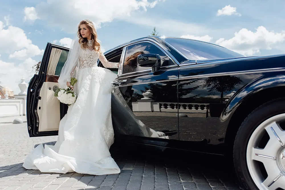 best luxury car rentals for weddings