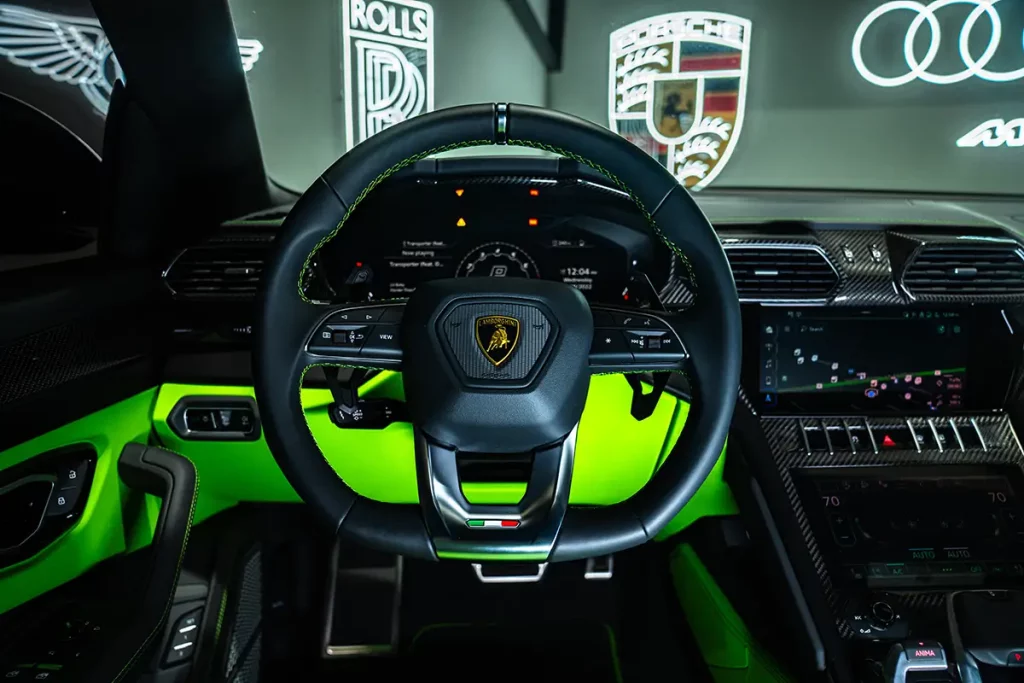 Black Lamborghini Urus For Rent In Houston8